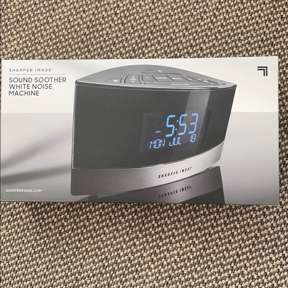 Sharper image alarm clock